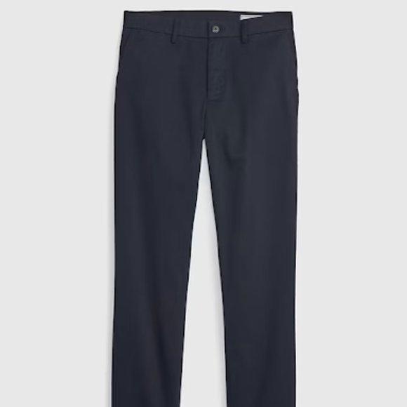 Gap Modern Khakis in Skinny Fit Navy Size 32x30 - Picture 1 of 3